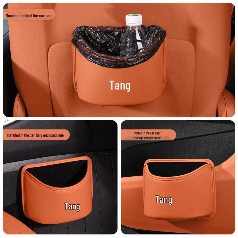 Multi-functional Car Trash Can for BYD Tang EV 2025 Interior Storage