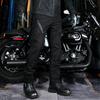 Upgrade Men Motorcycle Riding Pants Waterproof Windproof Reflective Motocross Racing Trousers with 4 X CE Armor Knee Hip Pads