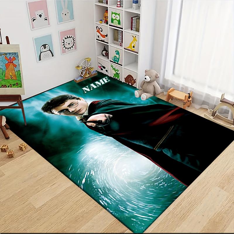 Custom Name Ravenclaw Pride Honor Carpet Rug Customizable Soft Washable Anti-Slip Home Living Room Sofa Mats Personalized Rug. 090972