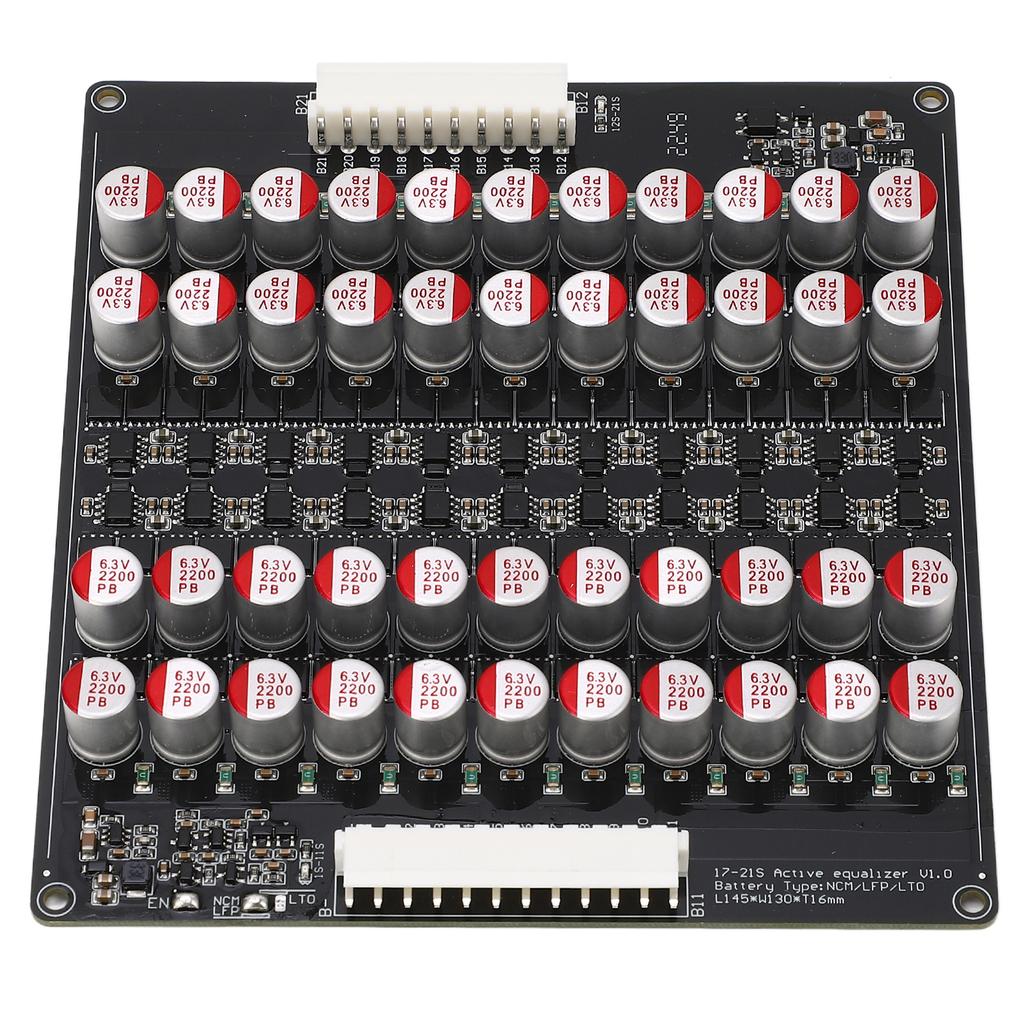 17S 20S 21S 5A Lithium Battery Balance Board Battery Protection Board for Li Ion LTO 1.8V‑4.5V