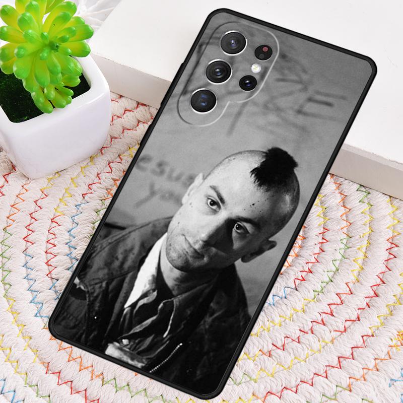 Taxi Driver 1976 Film Poster TPU Phone Case For Samsung Galaxy Note 10 Pro S26 S25 S24 S23 S22 Ultra Plus S21 FE S20 Cover