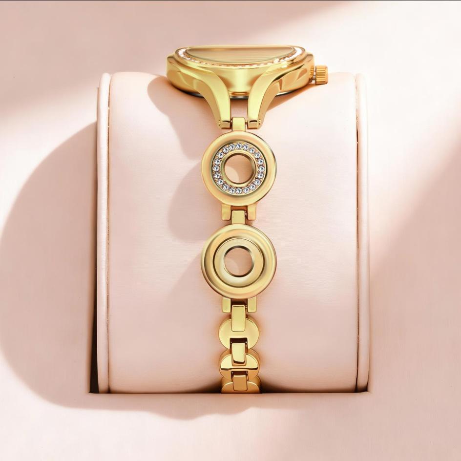 Yalalusi Fashion Medieval South East Asia Style Niche Light Luxury Ladies Watch Diamond Quartz Watch Women
