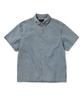THISISNEVERTHAT (25Ss) Washed Denim S/S Shirt Washed Blue