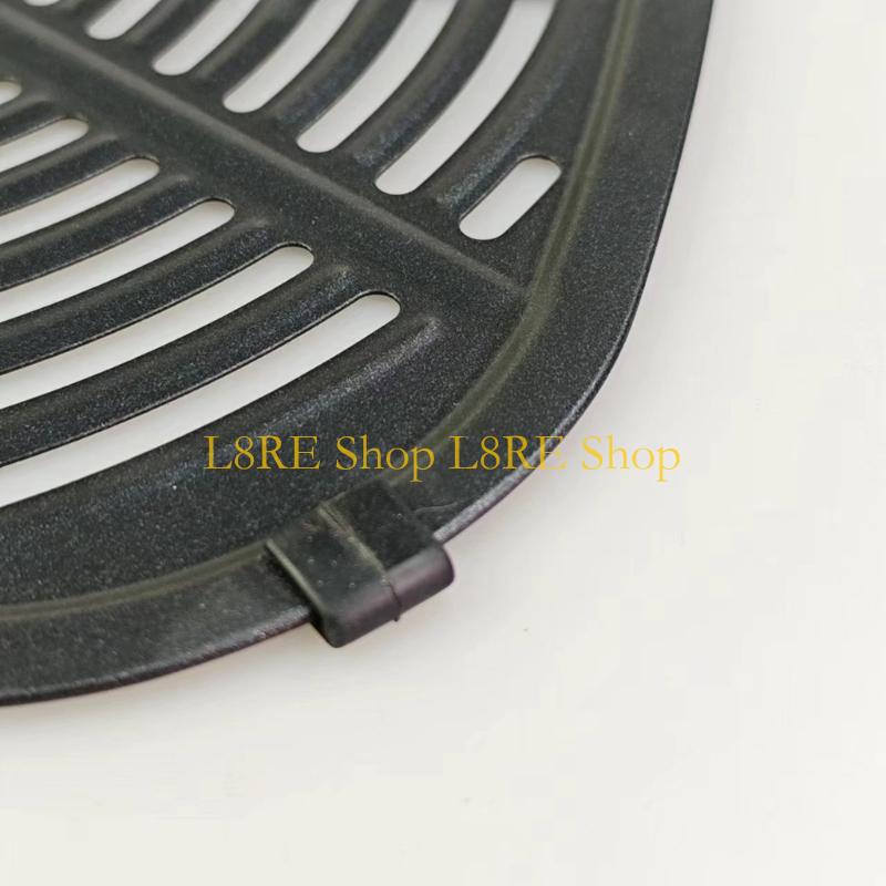 L8RE Metall-Heißluftfritteusen-Platteneinsätze 6QT Metall-Heißluftfritteusen-Pad Kohlenstoffstahl-Heißluftfritteusen-Zubehör Geeignet zum Backen und Kochen