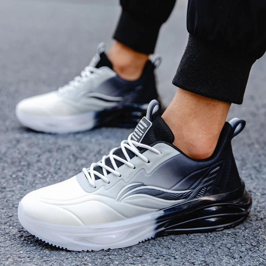 2025 New Breathable Men's Casual Sports Shoes Flat Non-slip Light Weight Loafers Walking Fitness Increase Men's Shoes Large Size