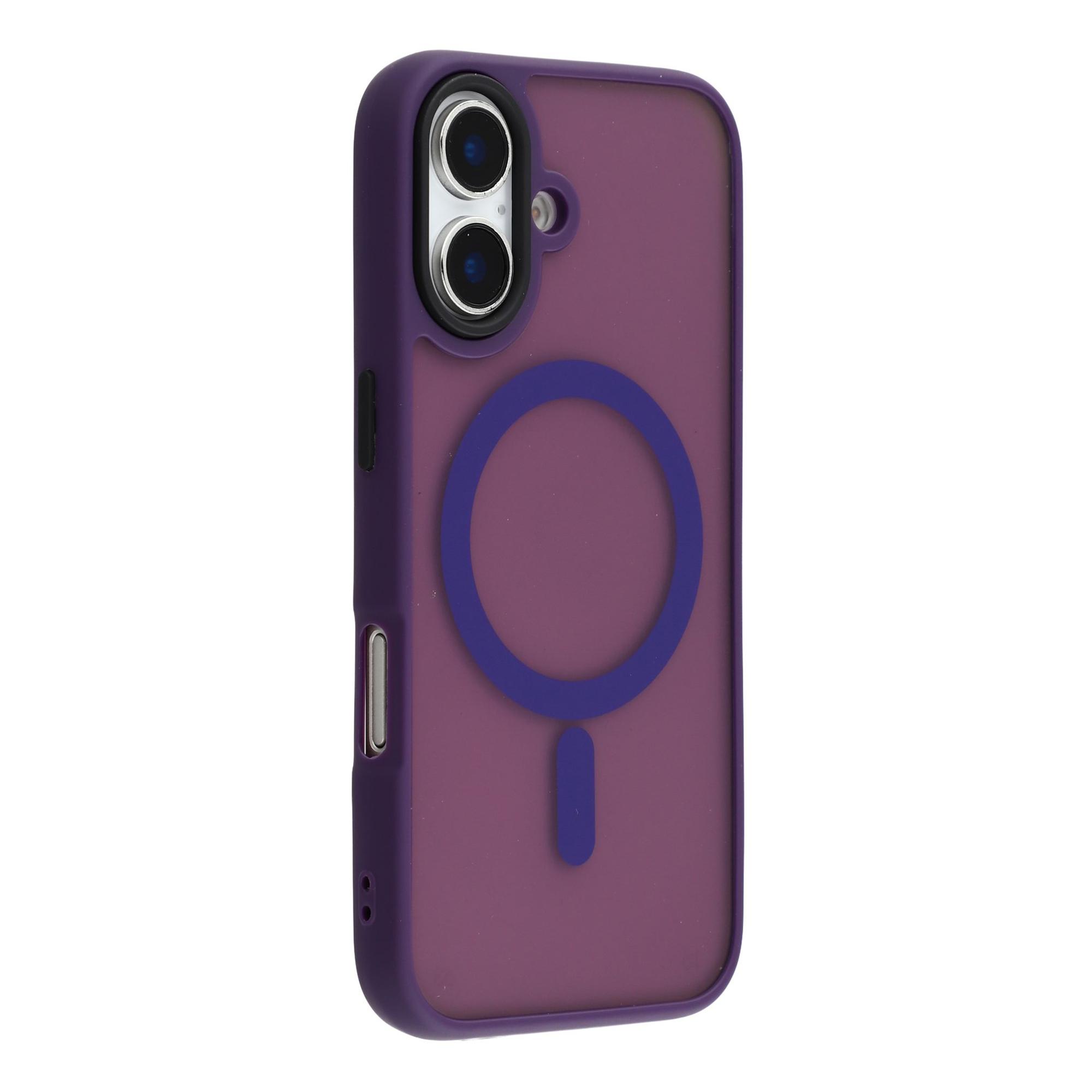 For iPhone 17 Case Compatible with MagSafe Skin-Touch PC + TPU Phone Cover L