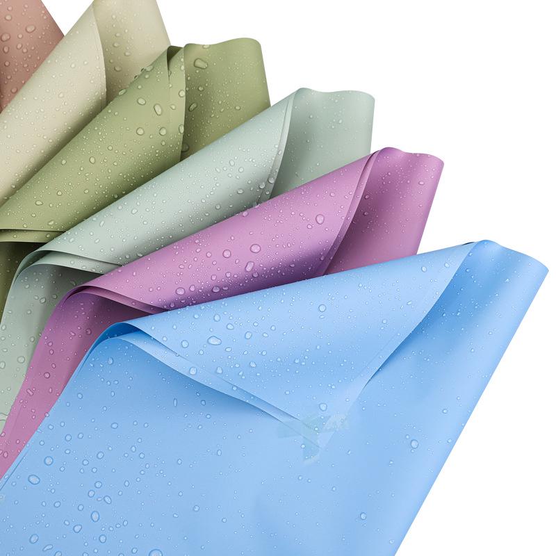 Koreanischer Stil Dopamin-Farbe Wasserdichtes Geschenkpapier für frische Blumen