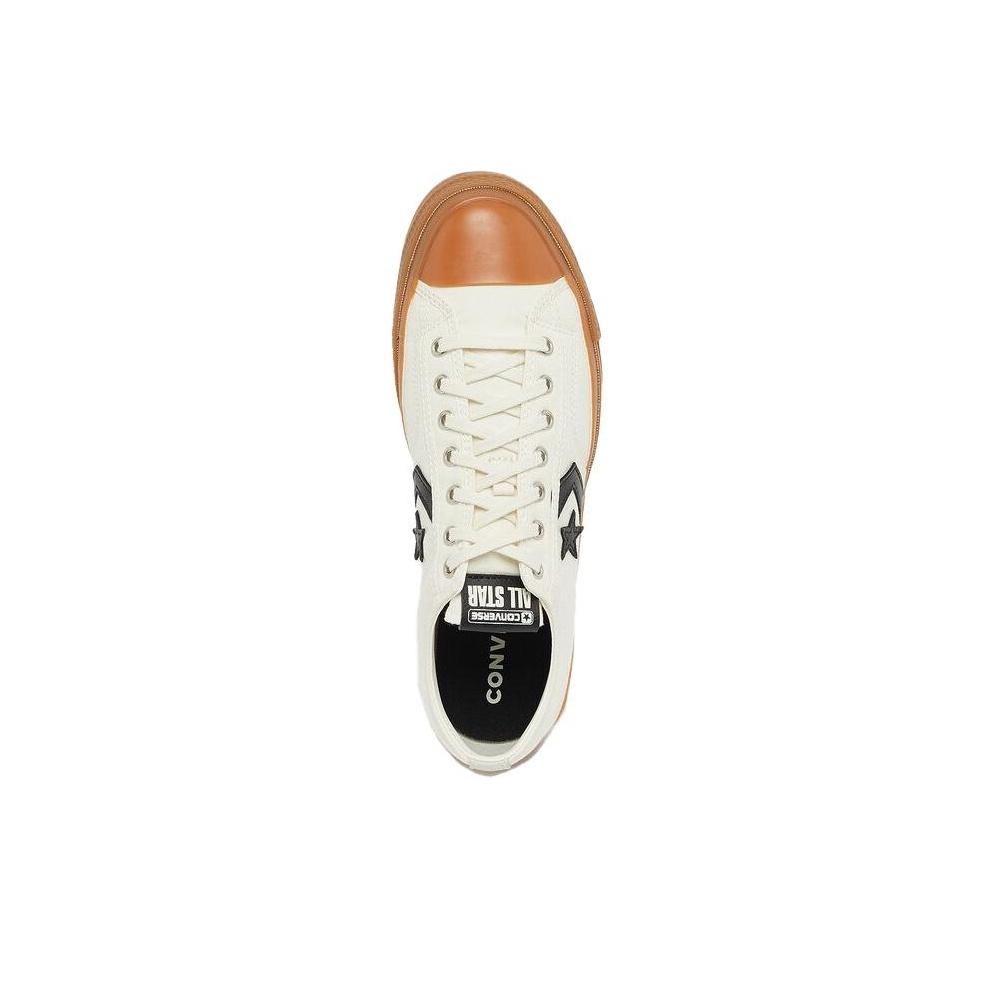 Converse Star Player 76 Low Egret Gum Honey Unisex Sneakers White Black A09895C