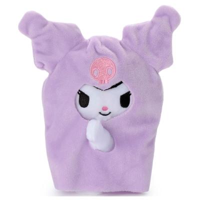 Takara Tomy Arts Sanrio-figurer Spøkelsespill Plysjleketøy S Kuromi Plysjleketøy, Cirka 17 cm Høy