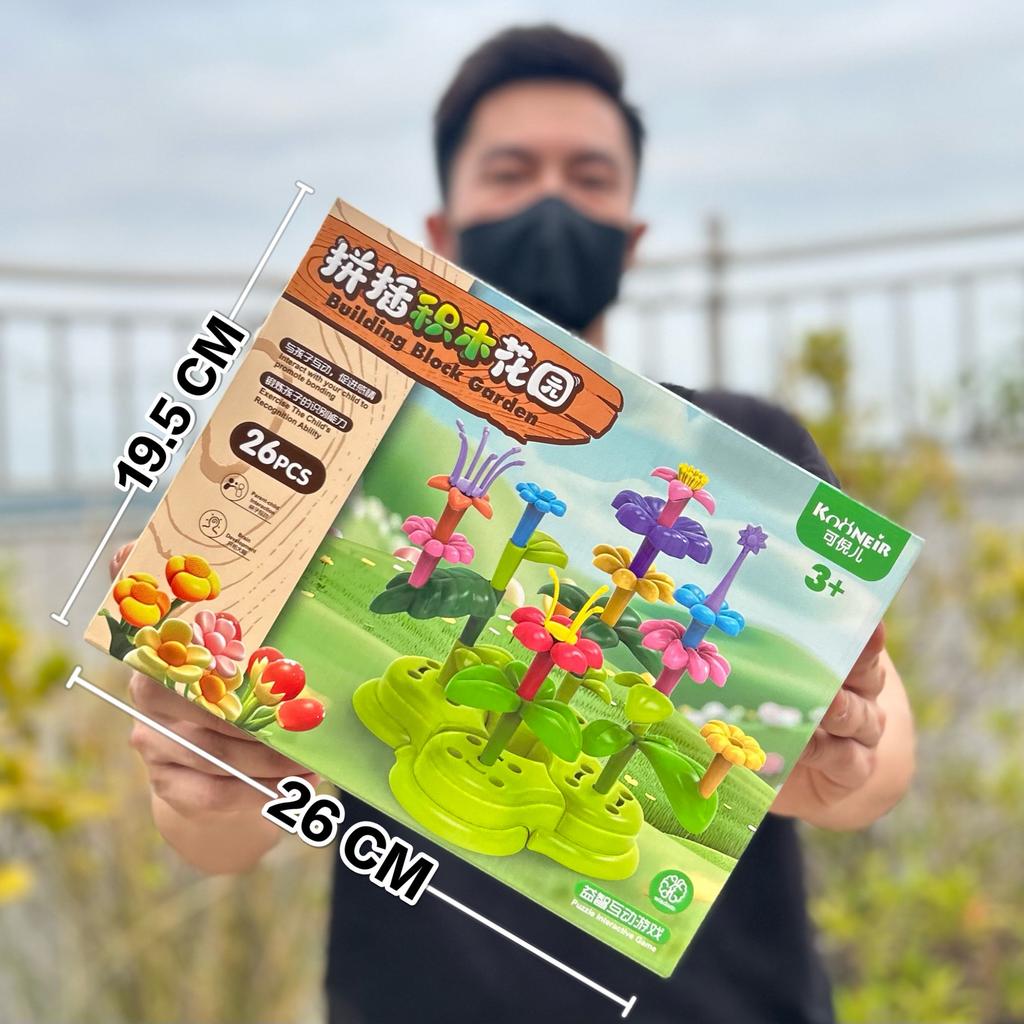 Large Particle Square Simulation Modeling House Building Block Assembly Toys Children'S Early Education Puzzle Teaching Gift Box