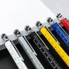 Multipurpose 7 In 1 Engineer Pen Writing Instrument With Sensitive Stylus Measurement Marks And Double Head Screwdriver