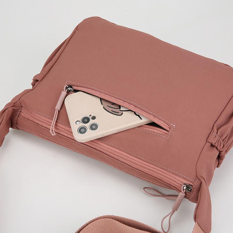 Damska torba crossbody Duża pojemność Nylonowa wodoodporna torba Wielokomorowa torba na ramię