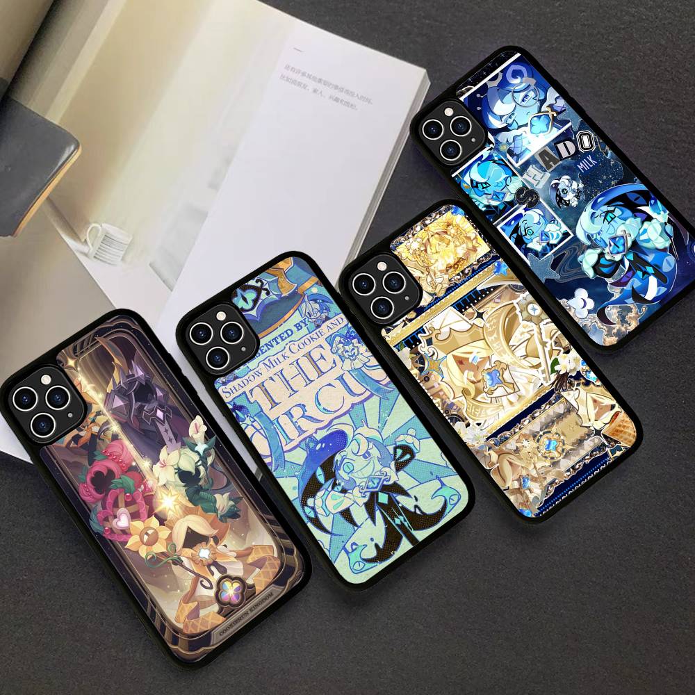 Game Cookie Run Kingdom Phone Case For IPhone 17 Pro 16 Plus 16 Pro Max 15 14 13 12 11 PC+TPU Back Cover