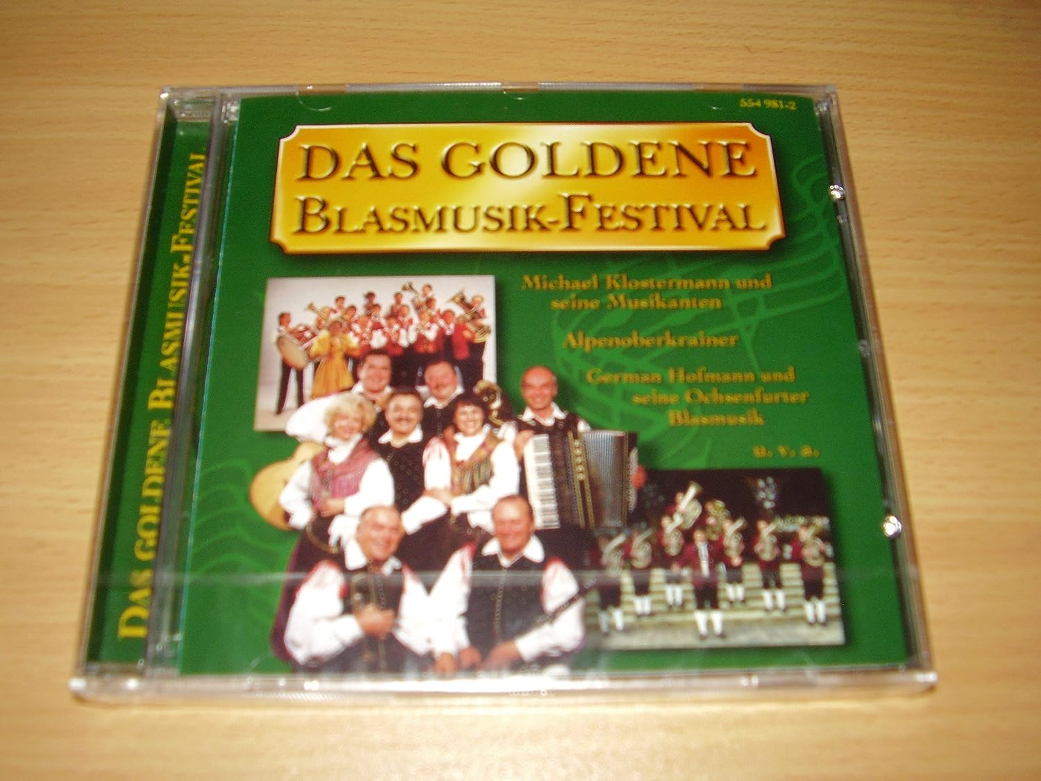 

CD DAS GOLDENE BLASMUSIK - Festival 5549812 Japan Music Others Used