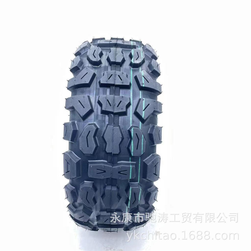 Off-Road 11" Electric Scooter Tire, 100/65-6.5, Deep Tread, Wear-Resistant, Tubeless, Widened & Thickened.