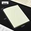 Gradient Transparent Multi-layer Music Score & Test Paper Folder - Large Capacity Storage Book with Flip-over Insert Pages