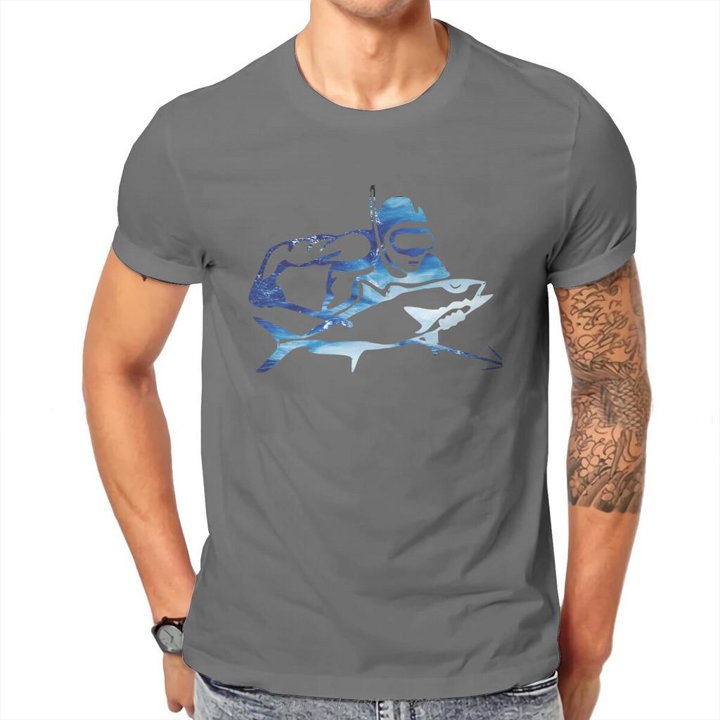 Freediving Spearfishing TShirt Dive Scuba Diving Fabric Original T Shirt Men Clothes Fashion Oversized T-shirt Tops Tees