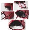 Elegant And Stylish Women Pu Leather Shoulder Bag With Soft Surface And Zipper Closure