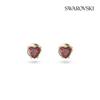 Swarovski Red Gold Stud Earrings 5639133