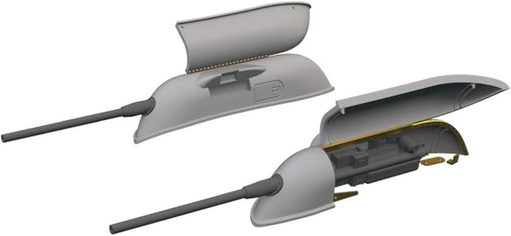 Eduard 1/72 Scale Brassin Bf109F/G/K 20mm Machine Gun Gondola (for Eduard) Plastic Model Parts EDU672326