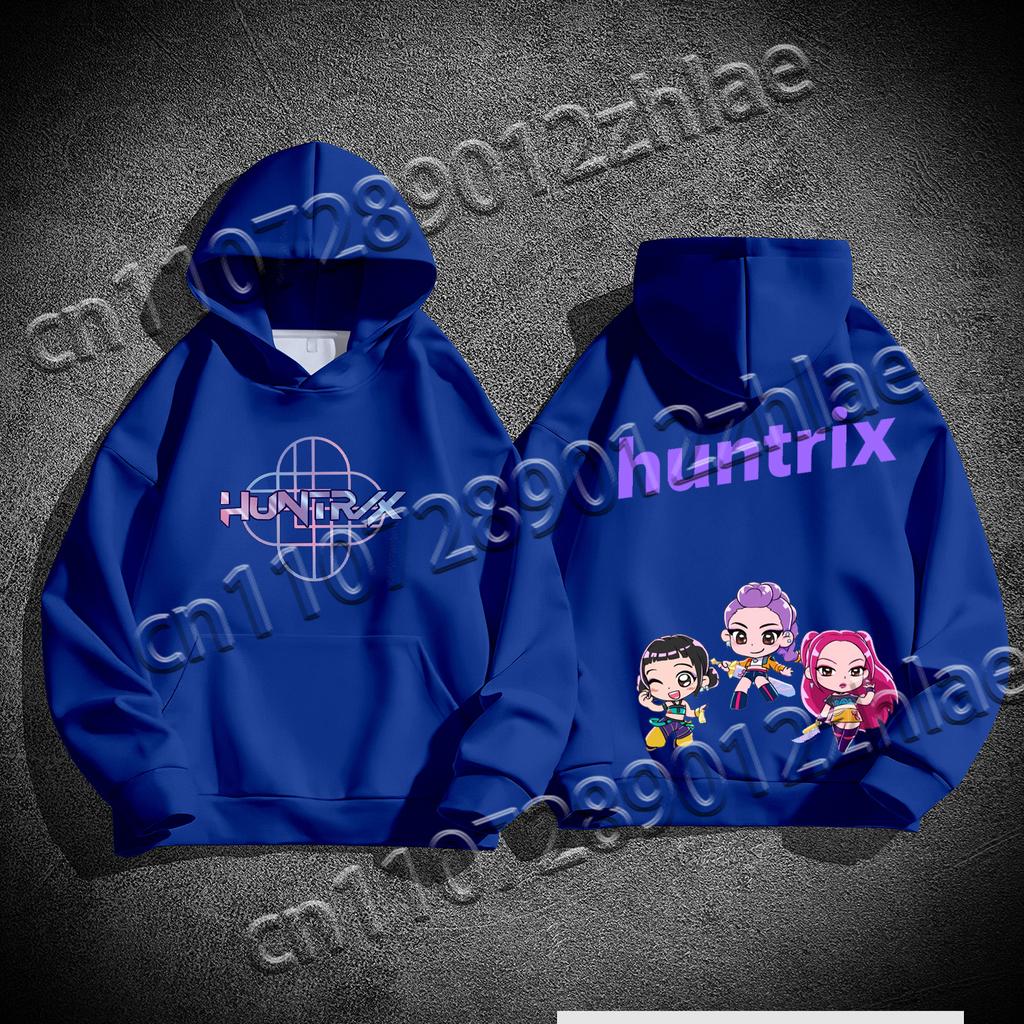 New Kpop Demon Hunter Best Selling  High Quality Flannelette Adult Sweater Loose Comfortable Quick Drying Adult Hooded Sweater