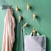 Rustic Home Wall Hooks Bird Hook Mounted Space Saving Shape Organizer Heavy Duty Resin Decorative Hanger for Coats Hats And Towels Bathroom
