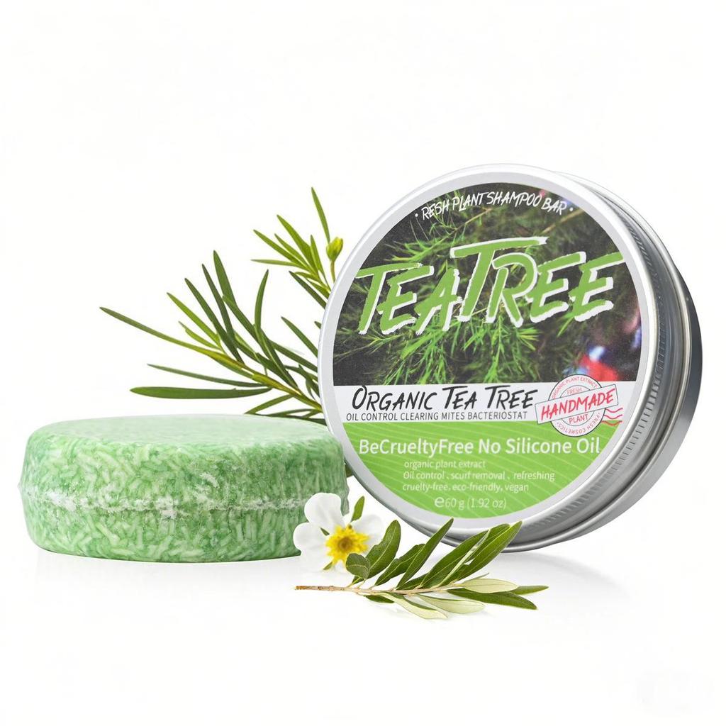 Ginger Anti-Dandruff Shampoo Soap - Refreshing Handmade Essential Oil Soap for Oil Control