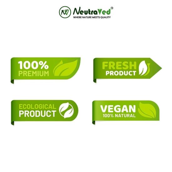 NeutraVed Combo Chamomile 50g + Blue Butterfly Pea 50g Flowers Herbal Tea - 100g