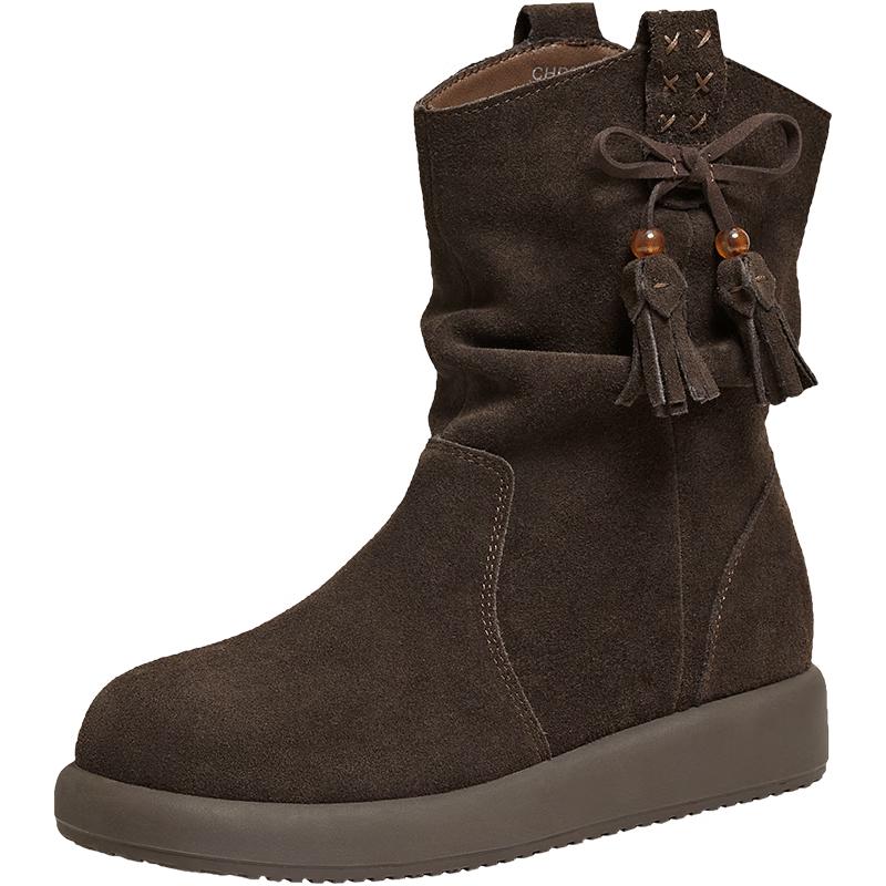 TATA Western Style Ankle Boots 38