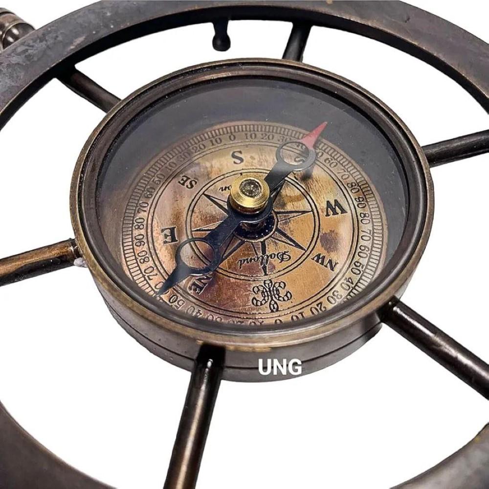 Vintage Armoury Sanduhr Kompass Timer