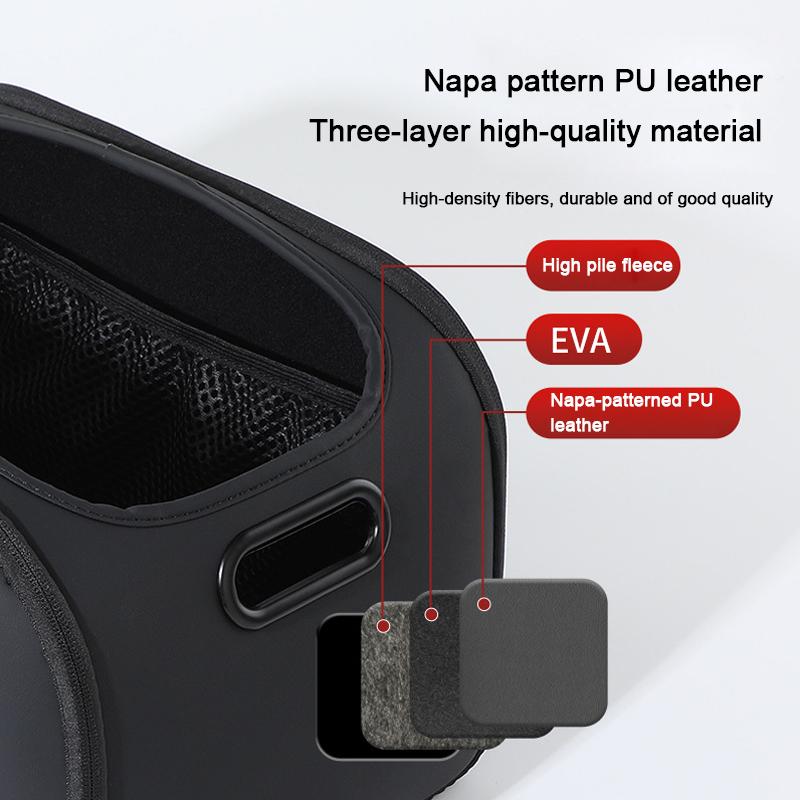 1pc car storage box co-pilot storage box multi-functional large opening storage artifact trunk light luxury storage box
