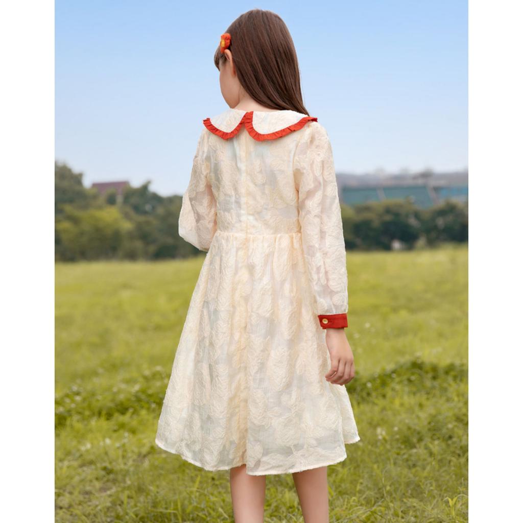 Mädchen Modisches Kleid, Frühlings Kinder Süßes Prinzessinnenkleid