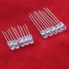 5mm White LED Light Emitting Diode 3V High Brightness Direct Plug-in