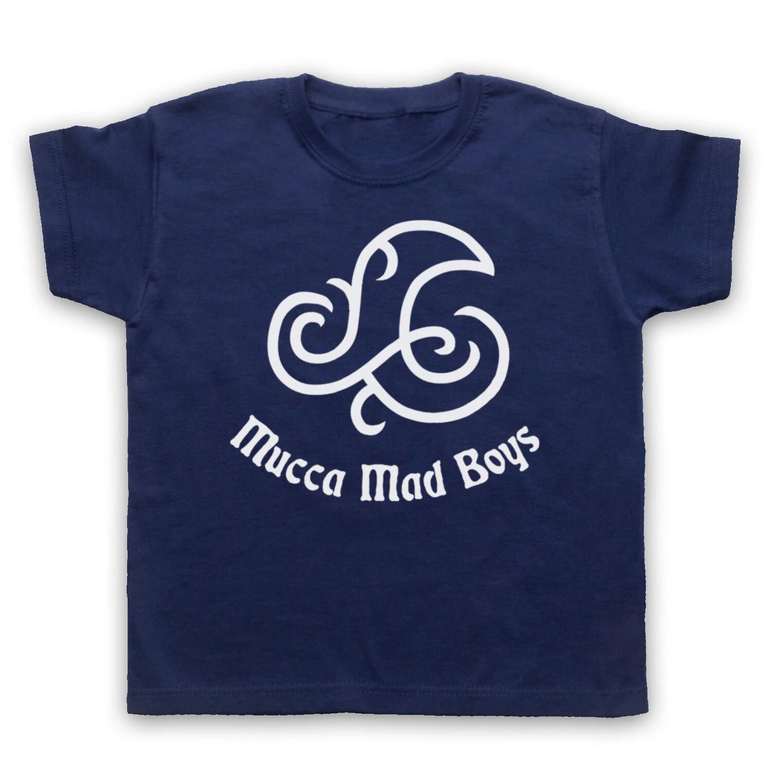 ANGRY BOYS UNOFFICIAL MUCCA MAD BOYS TATTOO TV SYMBOL KIDS CHILDS T-shirt 120