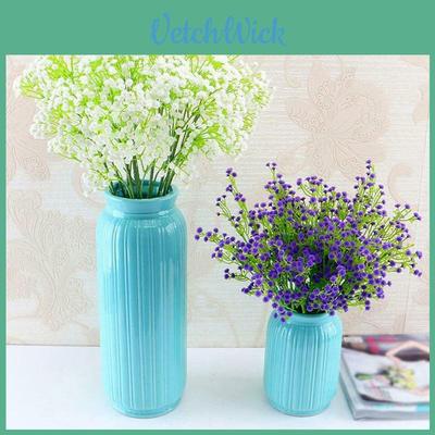 Elegant Artificial Fake Baby's Breath Gypsophila Flowers Bouquet Ideal For Stylish Home And Wedding Arrangements