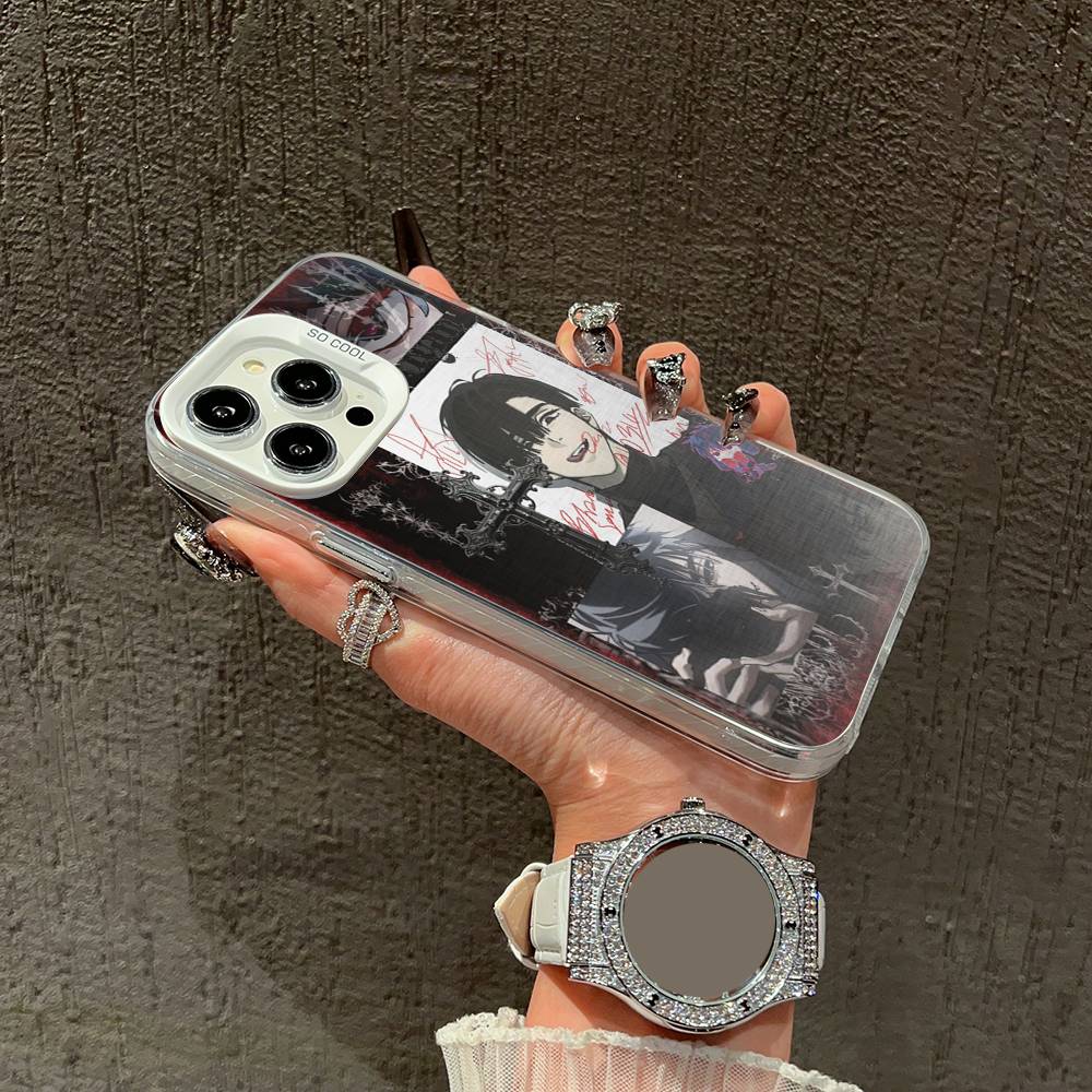 

Mizi Sua Ivan Till A-Alien Сценічний Чохол для Телефона для iPhone 16,15,14,13,12,11,Mini,Pro,E,XS,SE4,MAX Білий Цукерковий Матовий Чохол iPhone16