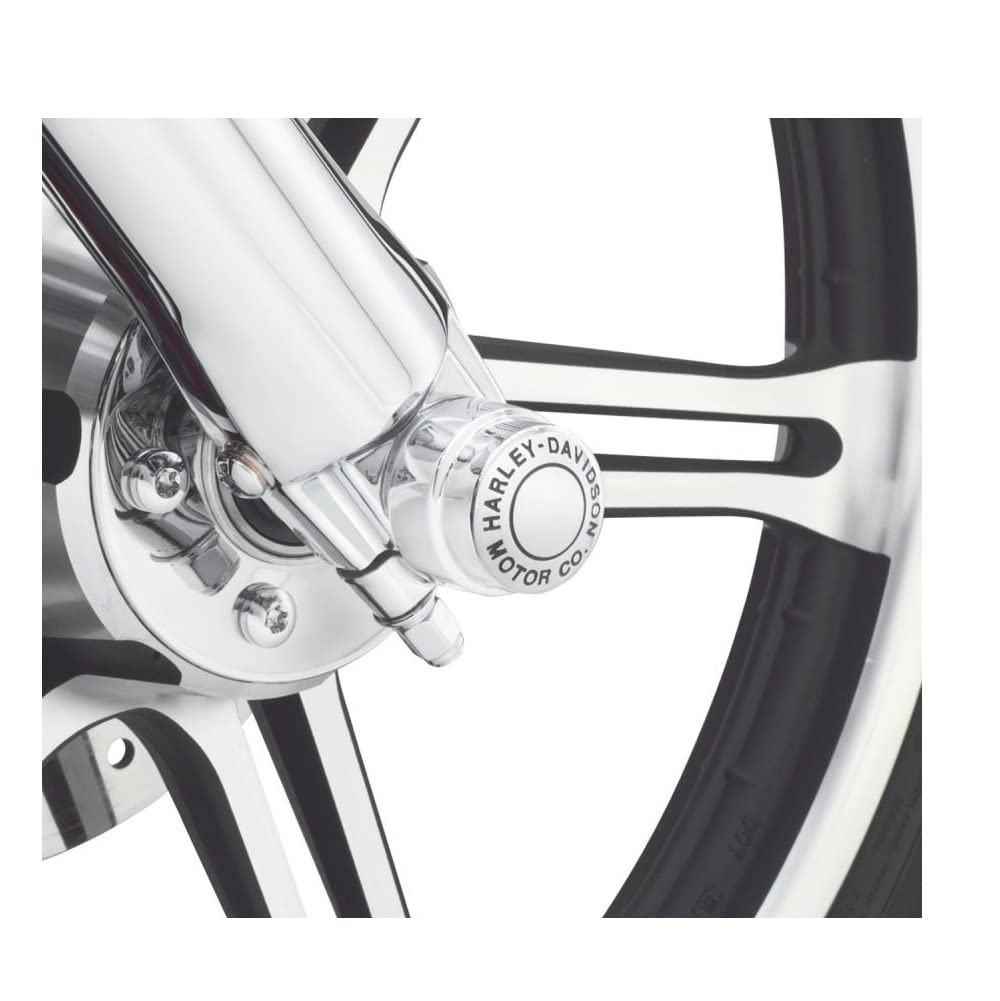 MOTOR Front Axle Nut Kit Cover for and Sportster Harley-Davidson Softail, Dyna, Touring, (44148-07A)