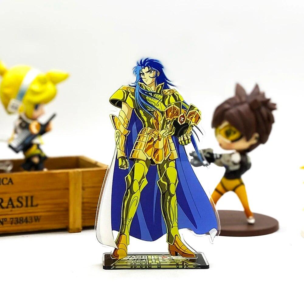 Saint Seiya Zodiac Saga Shura Shaka  Japanese Acrylic Stand Standee Toy Figure