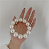 1 Pezzo Donna Grandi Elastici per Capelli con Perle Moda Stile Coreano Fascia per Capelli Scrunchies Portacoda di Cavallo per Ragazze Elastico Accessori per Capelli
