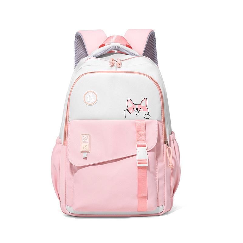 School bag new junior high school student backpack high value large capacity lightweight versatile backpack