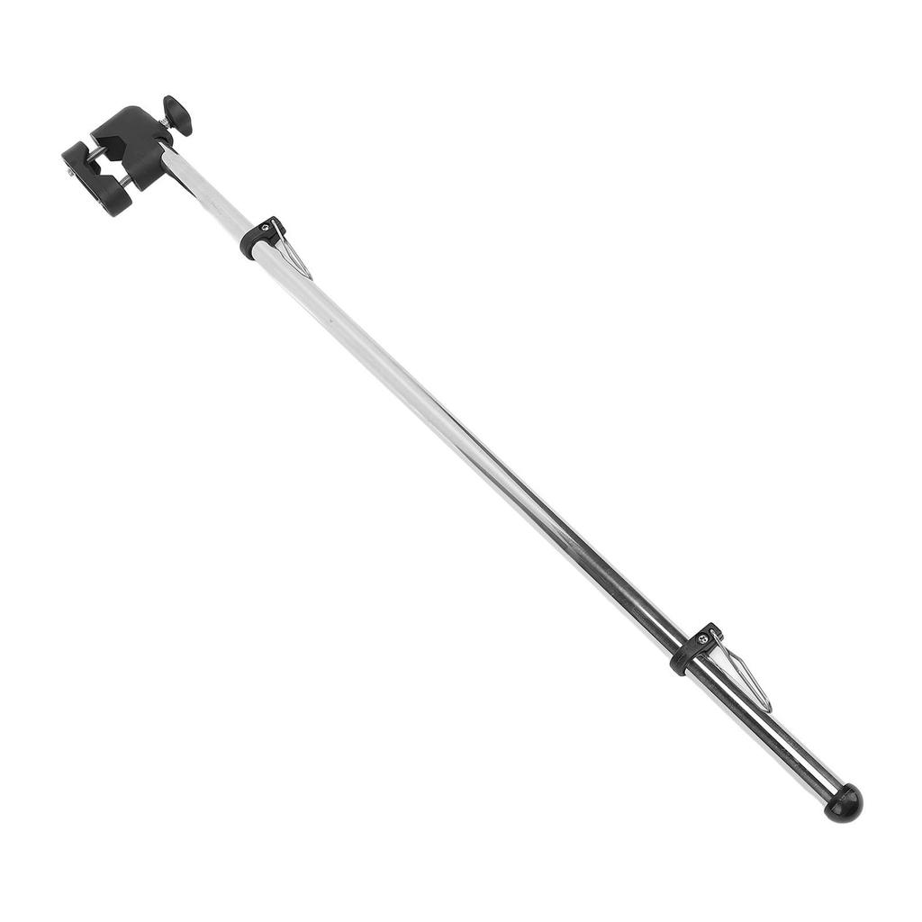 533.4mm Tyč na vlajku na loď 304 Nerezová ocel Montáž na zábradlí Nastavitelný plastový klip Nerezavějící pro loď