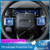 Fits Chery Fengyun X3L models: navigation screen and gear shift protectors, interior wrap, and decorative mods.