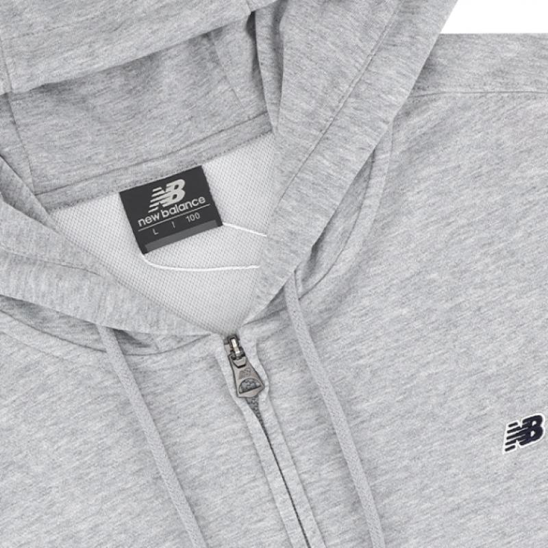 New Balance Lehká mikina s kapucí na zip Nbmdg21403
