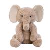 Adorable Grey Elephant Plush Toy Soft Cartoon Animal Stuffed Doll Perfect Gift For Kids