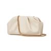 Folded Cloud Bag Women'S New Trendy Fashion Silver Portable Small Square Bag Versatile Ins Chain Messenger Bag