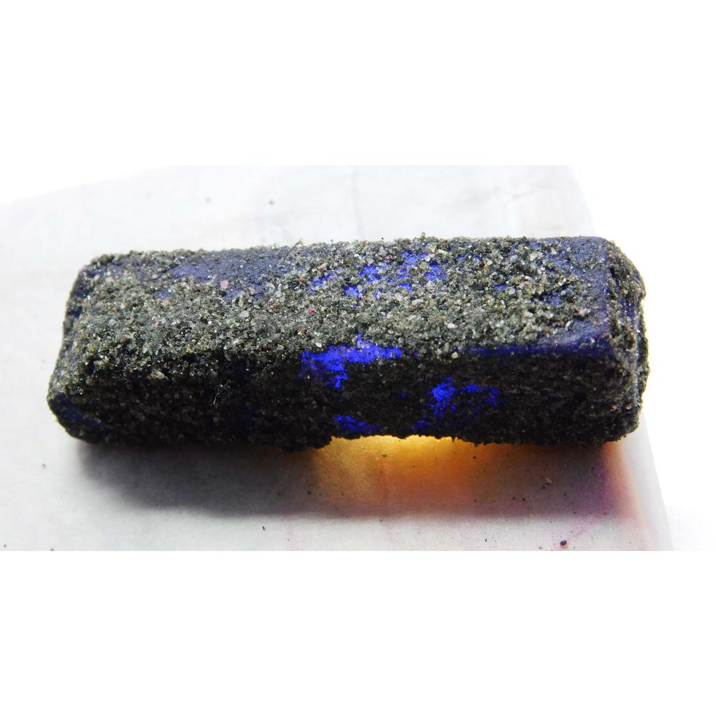 Natural Sapphire Uncut Loose Gemstones 123 Ct Blue Rough