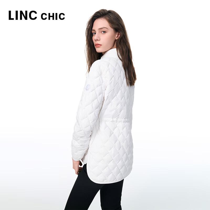 Jinyujie Women's Lightweight 90% Duck Down Stand Collar Short Jacket