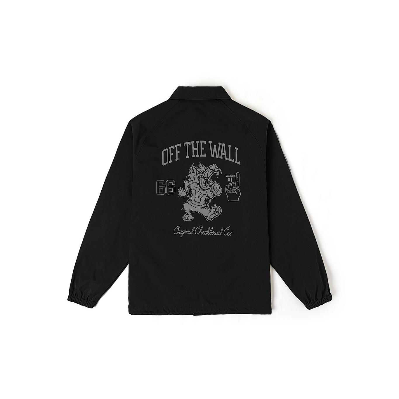 

Vans OFF THE WALL Jackets Coats Men s Black VN000NM6BLK S