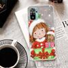 Merry Christmas Cartoon Cute Snow Cover For Xiaomi Redmi Note 14 13 12S 12 11 Pro Plus Phone Case 11S 10S 10 11E 11T 14Pro 13Pro
