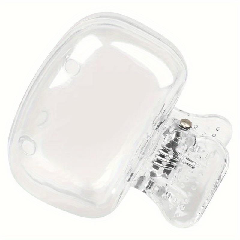 

Toothbrush Holder Must-have Travel Toothbrush Protective Cap Portable Plastic Toothbrush Case прозорий